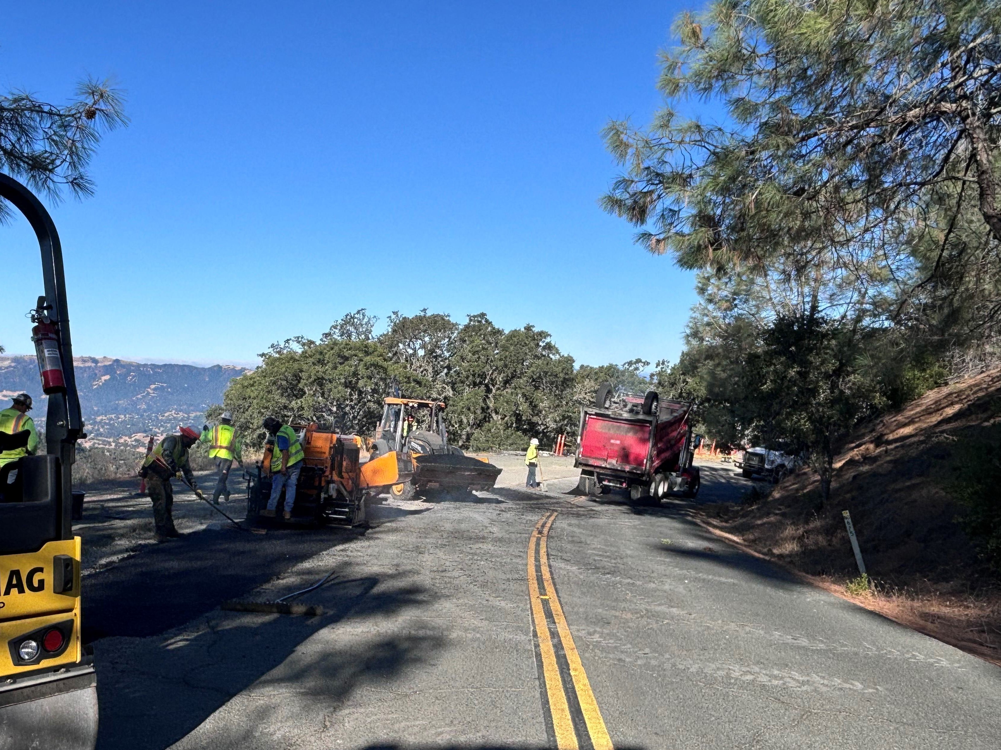 bike turnout construction 